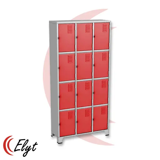 Fábrica de Roupeiro de Aço 12 Portas Industrial