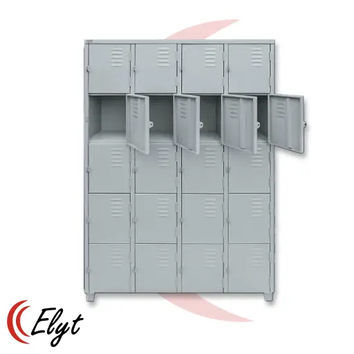 Fábrica de Roupeiro de Aço 20 Portas Industrial