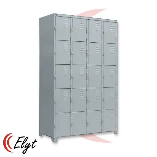 Fábrica de Roupeiro de Aço 20 Portas Industrial