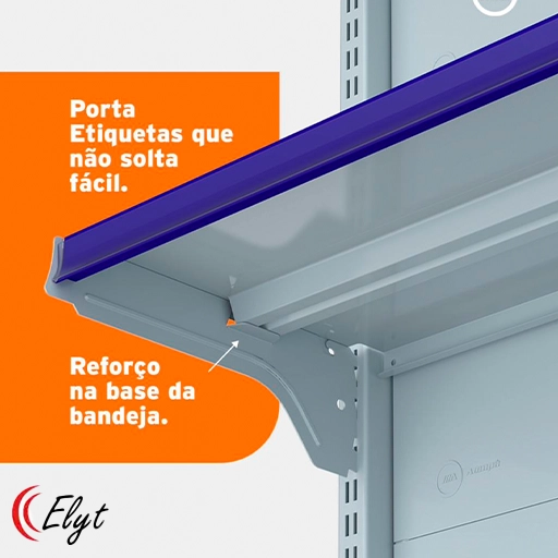 Gôndola tipo prateleira